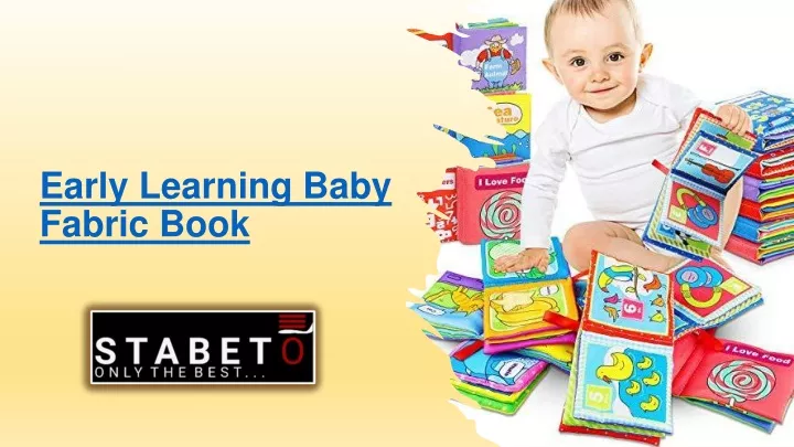 early learning baby fabric book