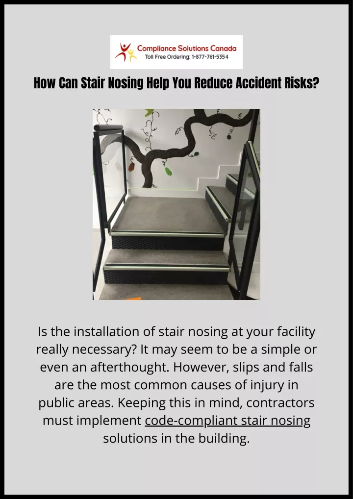 how can stair nosing help you reduce accident