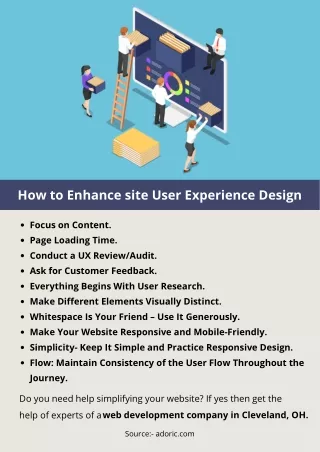 How to Enhance site User Experience Design