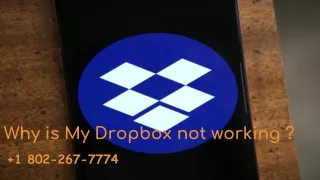 why is my dropbox not working