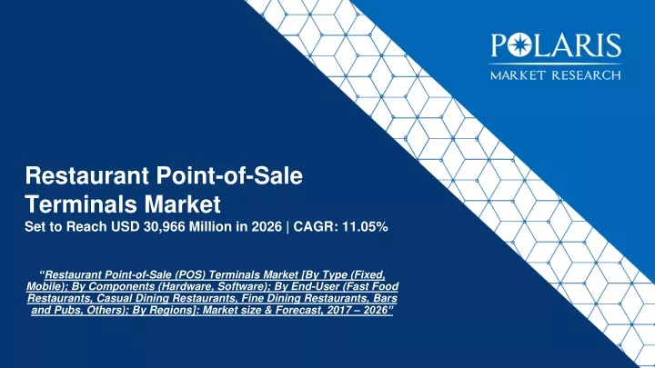 restaurant point of sale terminals market set to reach usd 30 966 million in 2026 cagr 11 05