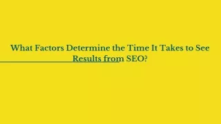 How Long Does SEO Take to Deliver Real Results?