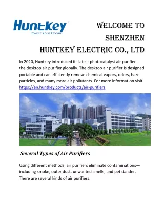 Air Purifier Manufacturer  | Air Purifier Supplier - En.huntkey.com