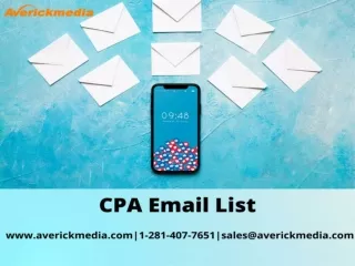 CPA EMAIL LIST