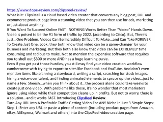 https www dope review com clipsreel review what