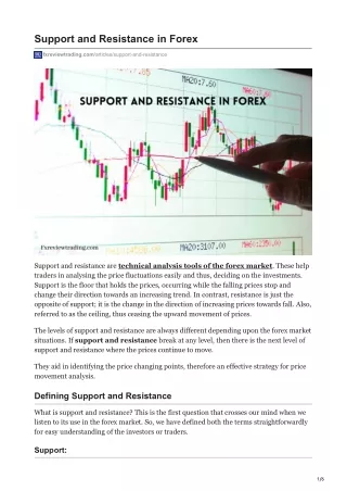 fxreviewtrading.com-Support and Resistance in Forex