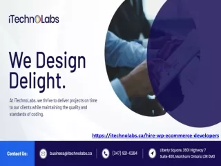 https itechnolabs ca hire wp ecommerce developers