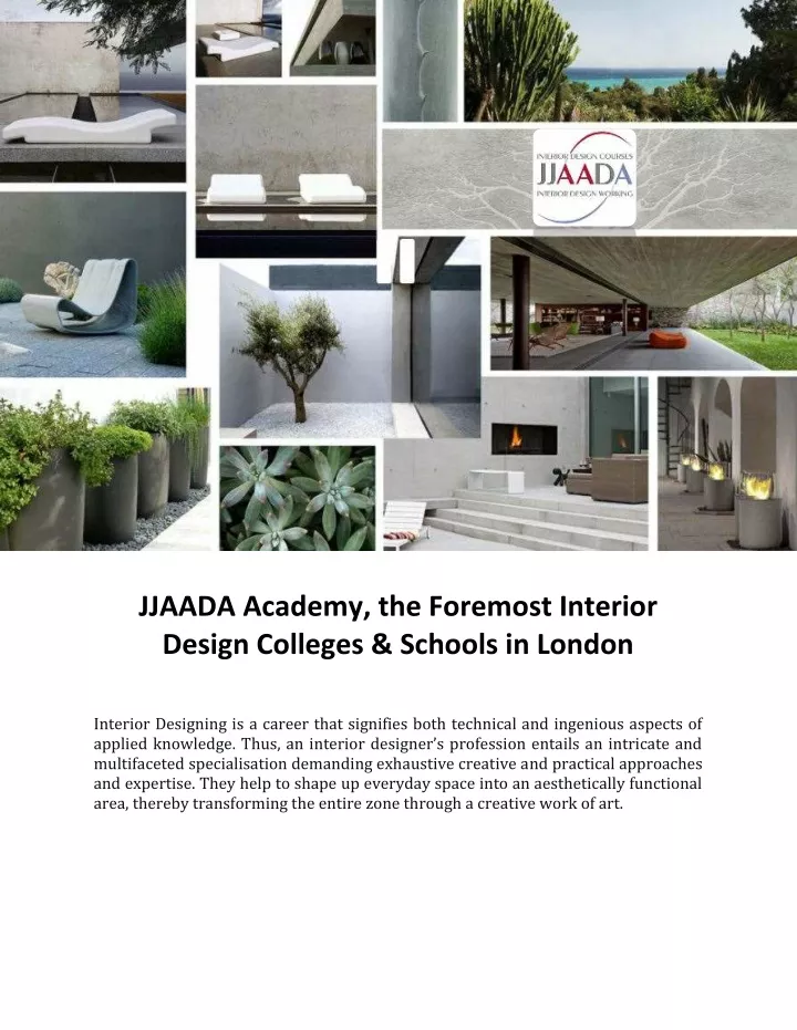 jjaada academy the foremost interior design