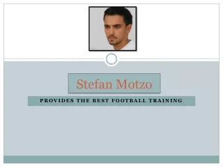 Stefan Motzo –  Years of Experience as a Football Coach
