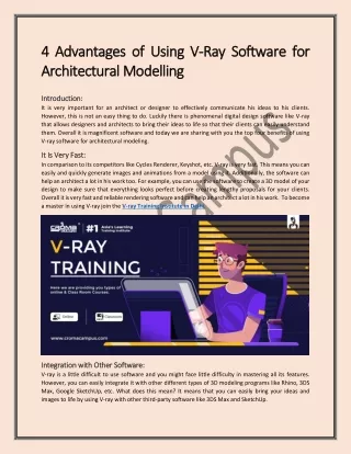 4 advantages 4 advantages of using