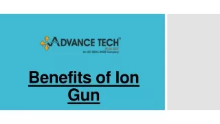 benefits of ion gun