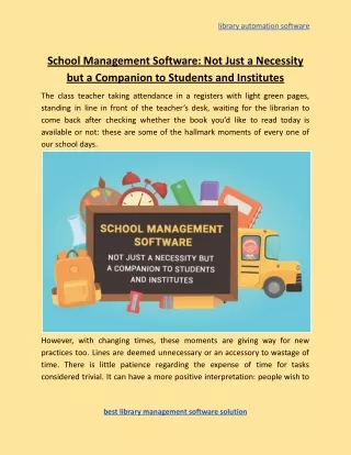 library automation software