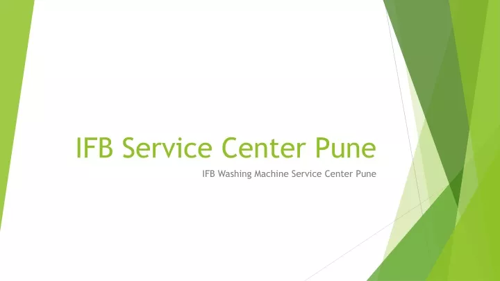 ifb service center pune