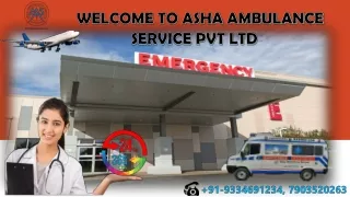 A Unique System of Ambulance Services in Bhagalpur to move Patient | AAS PVT LTD