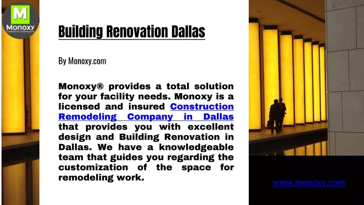 building renovation dallas