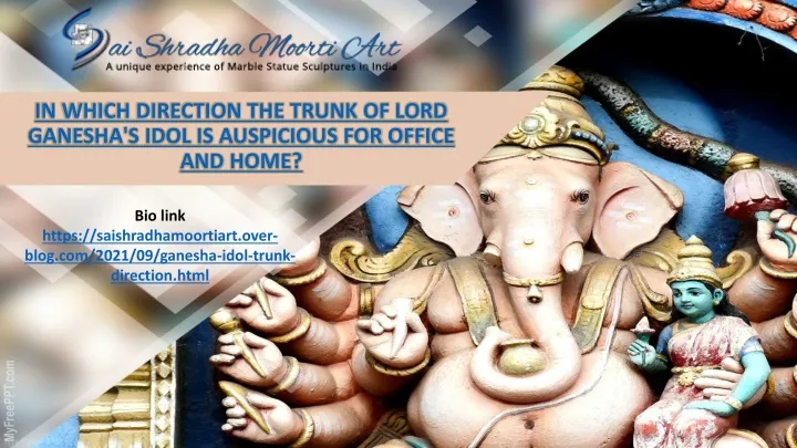 in which direction the trunk of lord ganesha s idol is auspicious for office and home