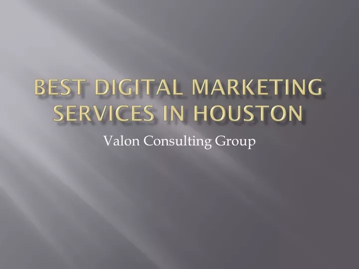 best digital marketing services in houston