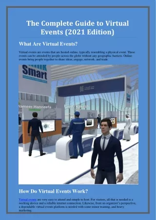 The Complete Guide to Virtual Events