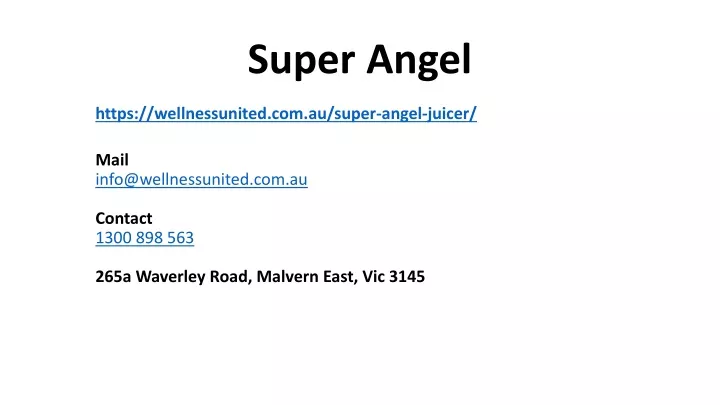 super angel