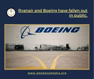 Ryanair and Boeing have fallen out in public | News Agency in Michigan