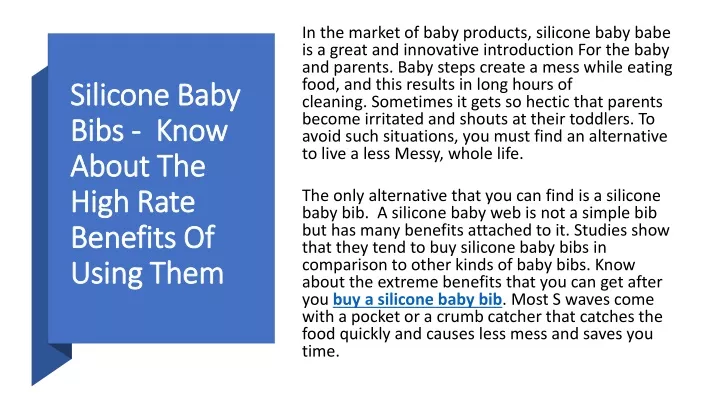 in the market of baby products silicone baby babe