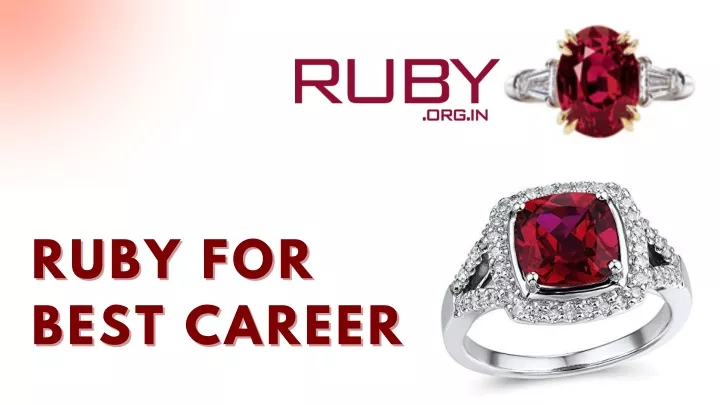 ruby for ruby for best career best career