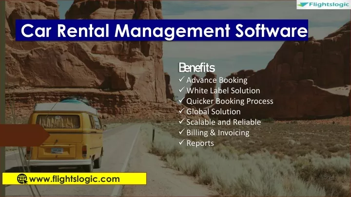 car rental management software