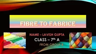 fibre to fabrice