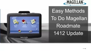 Easy Methods To Do Magellan Roadmate 1412 Update