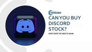 Can You Buy Discord Stock