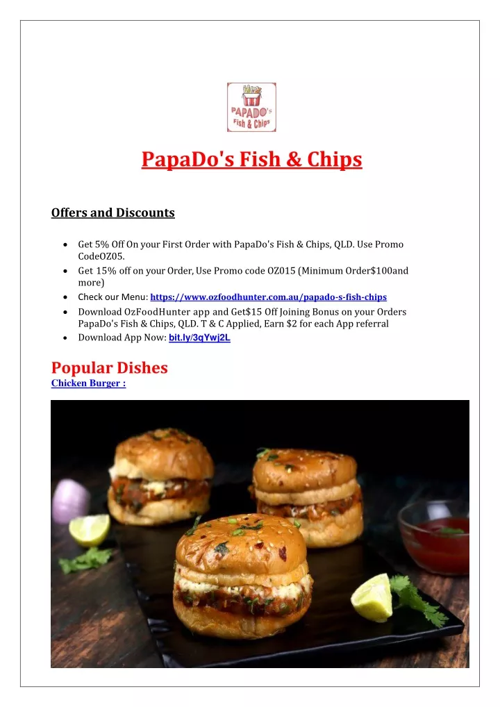 papado s fish chips