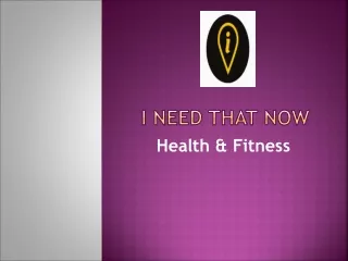 Health & Fitness 