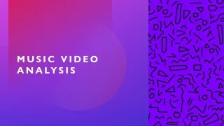 music video analysis a2 blogger