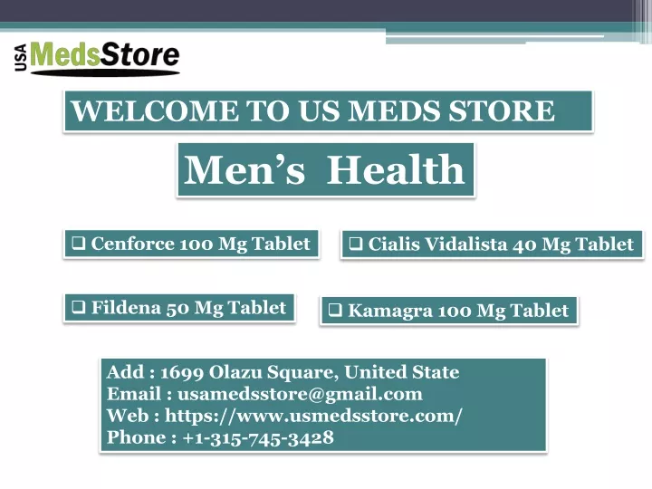 welcome to us meds store