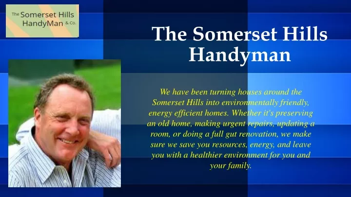 the somerset hills handyman