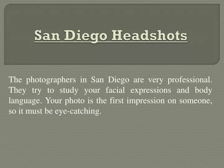 san diego headshots