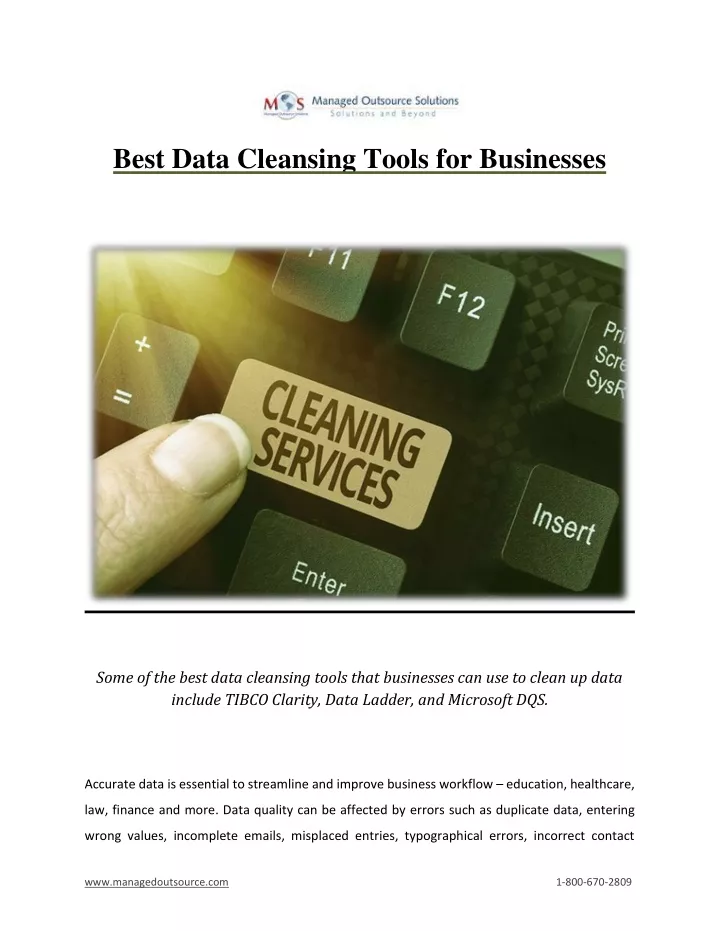 best data cleansing tools for businesses