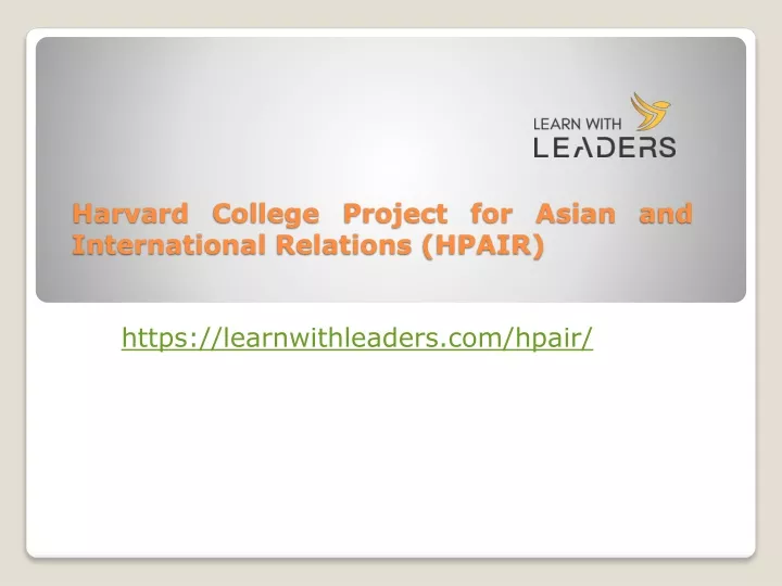 harvard college project for asian