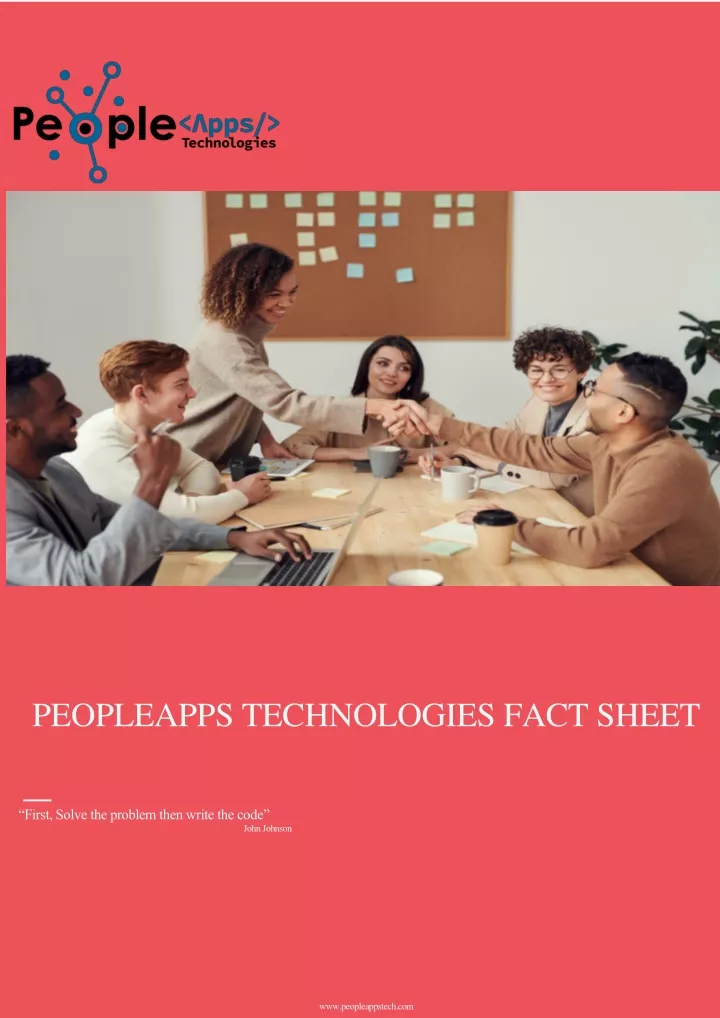peopleapps technologies fact sheet