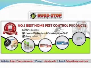 DIY Pest Control Products in Singapore by BugsStop