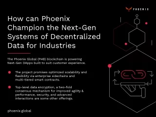 Industries that would Benefit from Phoenix Blockchain