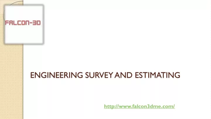 engineering survey and estimating