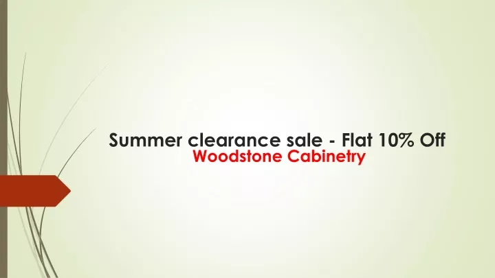 summer clearance sale flat 10 off