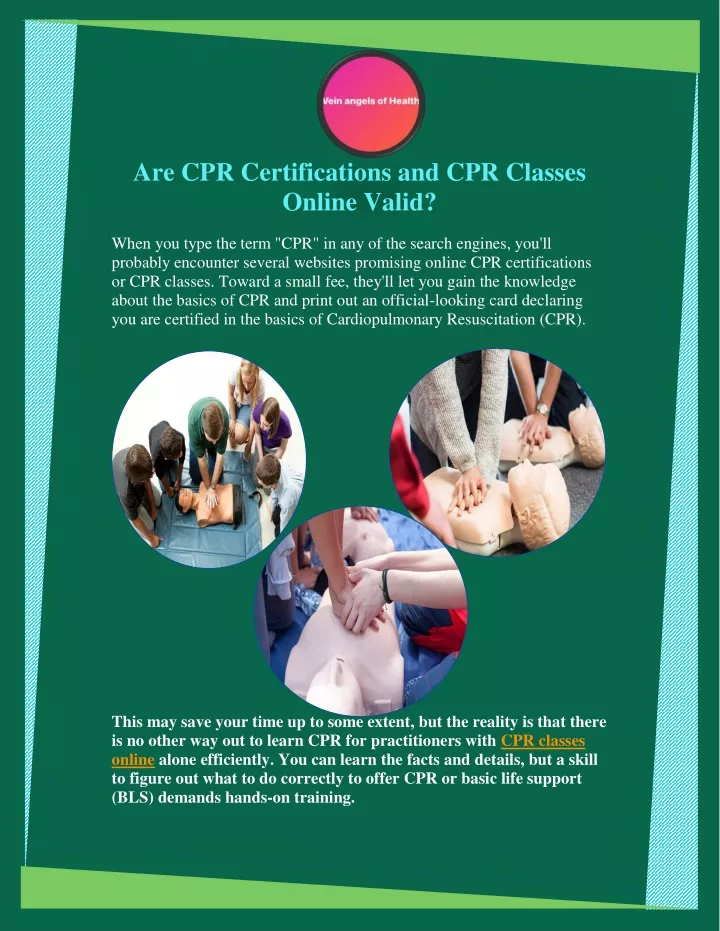 are cpr certifications and cpr classes online