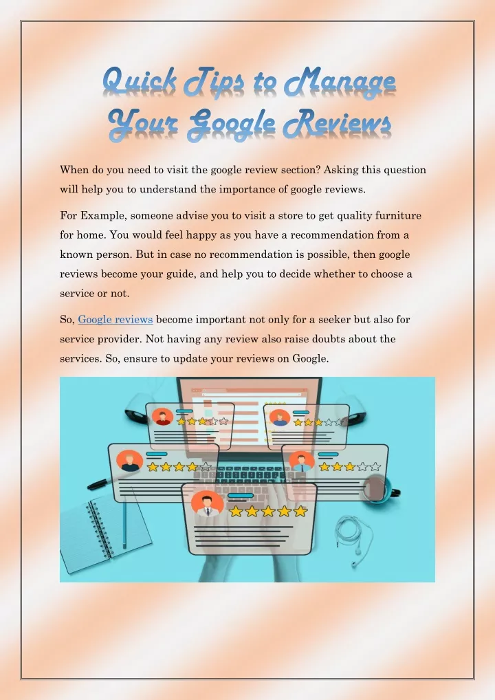 when do you need to visit the google review