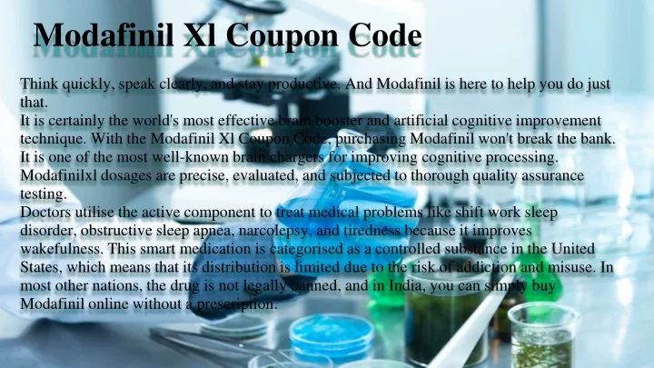 modafinil xl coupon code
