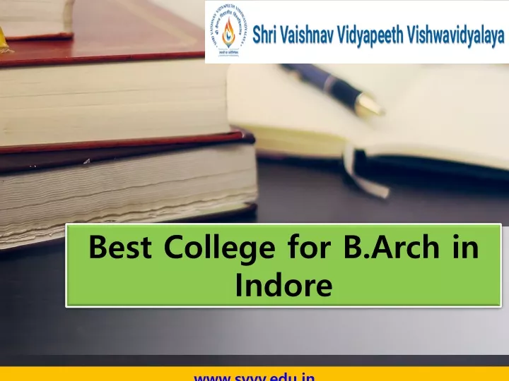 best college for b arch in indore