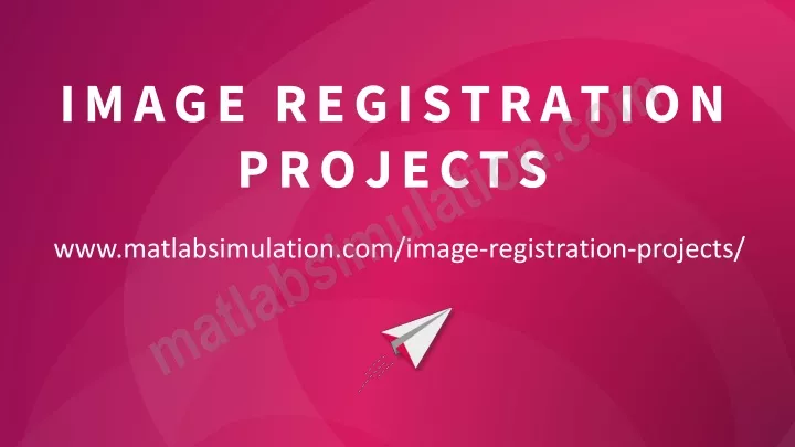 image registration projects