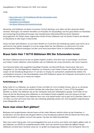 Suchst du nach einfache Lösungen für Haarglätter Bestellen? Hör auf zu suchen!