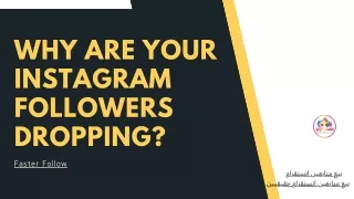 Faster Follow - Reasons Why are Instagram Followers Dropping